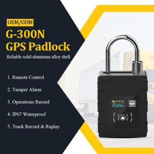 Wholesale gps container lock: G300N Container Eseal GPS Tracker Padlock Smart E Lock