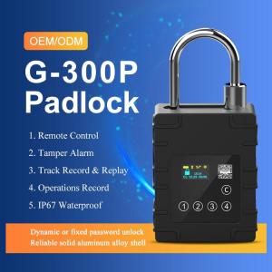 Wholesale smart padlock: G300P Password Remote Control GPS Tracker Padlock Smart E Lock