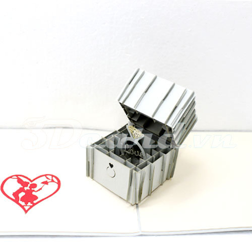 card ring box