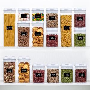 Wholesale organic foods: Hhouseware Easy Lock Airtight Food Storage Containers Set Kitchen Organizer