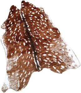 Wholesale leather products: Deer Printed Hairon Leather
