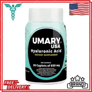 Wholesale Skin Care: UMARY Hyaluronic Acid - Cido Hialurnico 30 Caplets 850 Mg