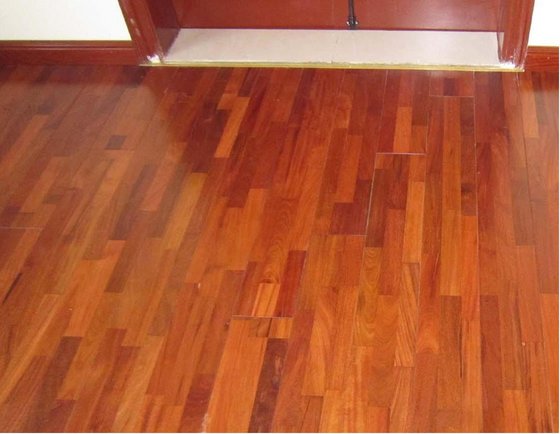Karin Padauk Random Length Wood, Random Length Hardwood Floor Pattern