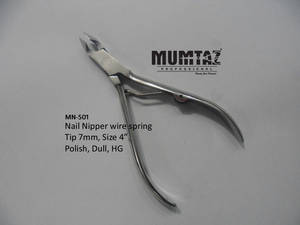 Wholesale manicure instruments: Nail Nipper Wire Spring 4 Wholesale manicure instruments: Nail Nipper Wire Spring 4