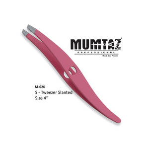 Wholesale straight tweezer: Eyelash Beauty Tweezers Pink