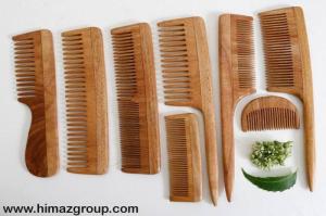 Wholesale hair oil: HIMAZ Neem Wooden Comb
