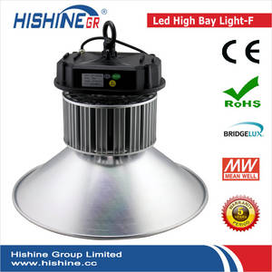 Wholesale high bay light fixture: AC90-277V 100~130lm/W CCT Warm White 2700k Bridgelux High Bay LED Lighting 150w
