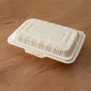 Wholesale Food Packaging: Corn Starch Biodegradable Disposable Lunch Box Takeaway Lunch Box