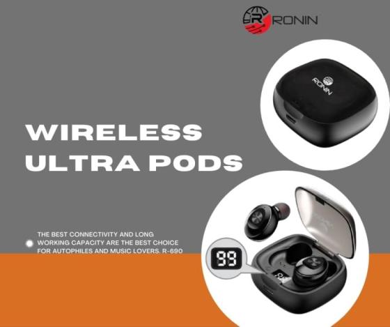 Sell offer Ronin R 690 Ultra Pods Wireless Earpods 5 0 Bluetooth