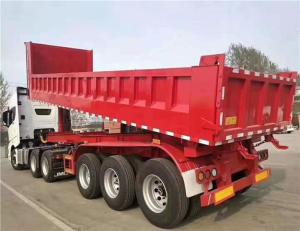 Wholesale trailer truck: Truck Trailer Dump Trailer Flat Bed Truck Trailer Tipper Trailer