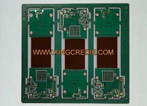 Wholesale rigid flex pcb: HDI 2+4+2 Rigid Flex 8 Layer PCB