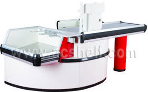 Wholesale color stainless steel sheet: Checkout Counter Cash Counter AC-CC-0113