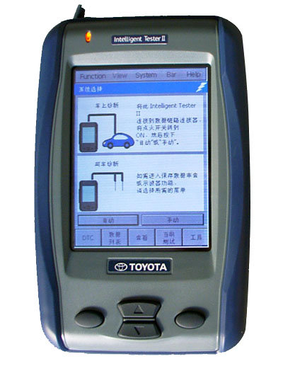 Car tester for toyota