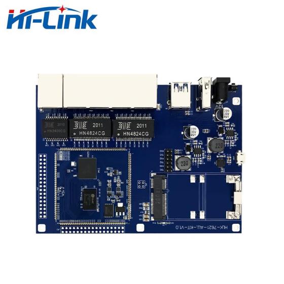 Embedded Intelligent Ethernet Module Gigabit Wireless Router Gateway Evaluation Kit 7621A