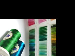 Wholesale embroidery yarn: 100% Dyed Viscose Rayon Embroidery Thread 150D/2