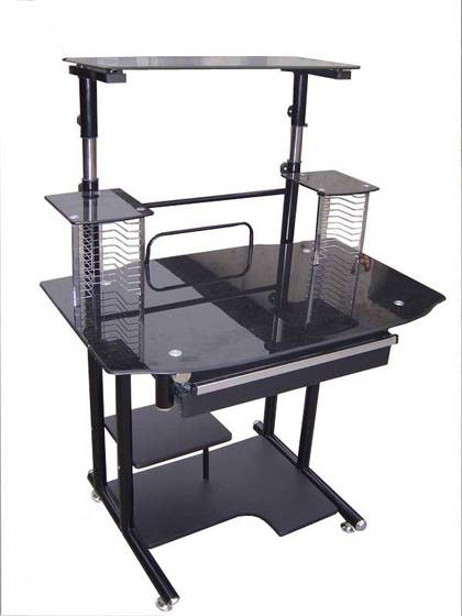 Glass Computer Table