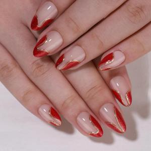 Wholesale tip: Gel Stick On Artificial Nails Tip