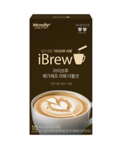 Wholesale Instant Coffee: Ibrew Yirgacheffe Latte Double Shot 10 Sticks