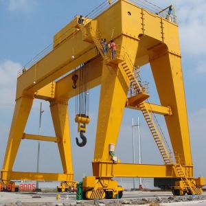 Wholesale lifting gantry crane: Top Quality High Technique MG Model Box Type Double Beam Rail Electric Traveling Gantry Crane
