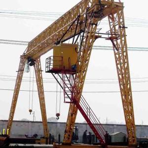 Wholesale electric traveling overhead crane: Remote Control Truss Type Electric Rail Traveling Gantry Crane Double Girder