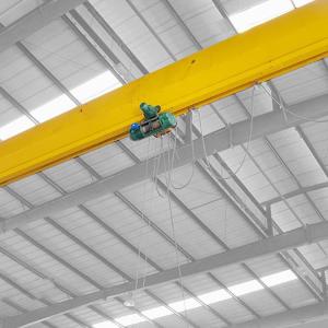 Wholesale lifting shoes: Light Duty Electric Single Girder Overhead Crane for Building Construction