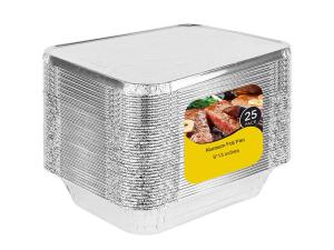 Wholesale food tray: 9x13 Half Size Aluminum Foil Food Containers Trays