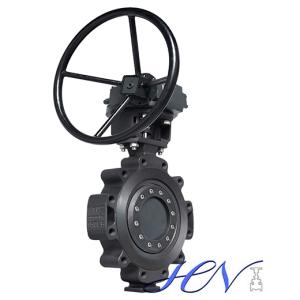 Wholesale Valves: Triple Eccentric Industrial Carbon Steel Gear Operated Lug Type Butterfly Valve