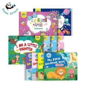 Wholesale books printing: Panda Juniors PJ014 My First Water Drawing Children Coloring Book Printing Education Toys for Kids