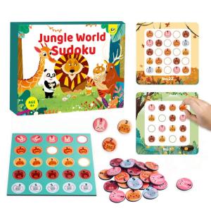 Wholesale children toy: Panda Juniors Popular Children Education Toy Sudoku Magnet Preschool Sudoku Game for Kids