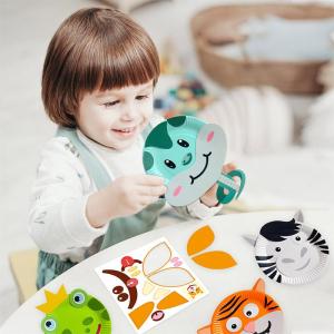 Wholesale hand made: Panda Juniors Educational Paper Crafts Animal Hand Made Crafts Toy for Preschoolers