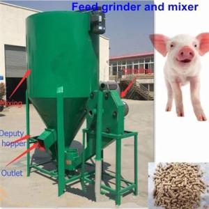 Wholesale vertical mill reducer: Feed Mixer Poultry Feed Crusher for Animal Feed Processing Machines