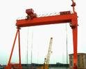 300t Main Girders Rain-Proof Gantry Crane With Double-Trolleys For Ship Building