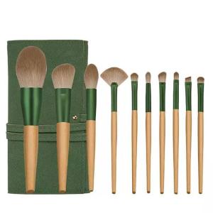Wholesale cosmetic set tools: Top Quality Makeup Brush Set Powder Foundation Eye Shadow Cosmetics Tools with Makeup Bag