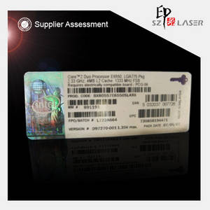Wholesale hot glue labeling machine: New Product- Hologram Hang Tag Design