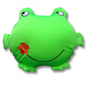 Wholesale Plastic Toys: Microbead Frog Pillow