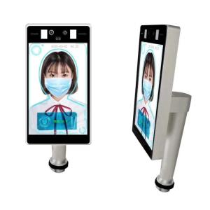 Wholesale 8 character lcd display: Facial Recognition Temperature Measurement Machine Mask Face Detector Attendance Tracking Access Con