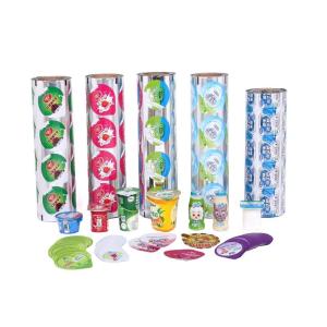Wholesale tin box packaging: Wholesale Aluminum Closure for Yogurt Lid 8011 Aluminum Foil
