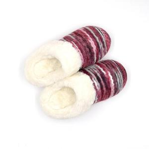 Wholesale new fashion: New Fashion Bright Colors of Warm Knitted Women's Indoor Slippers Fashion Trend