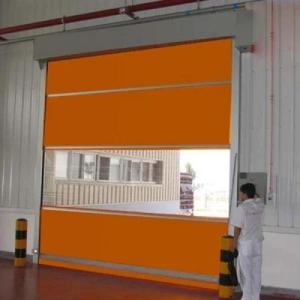 Wholesale open grid steel: Automatic PVC Speed Roll Up High Speed Door