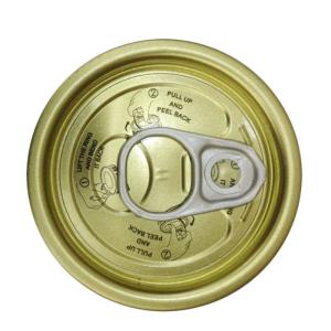 Manufacturer Tinplate Easy Open End Can Lid TFS EOE for Canned Food