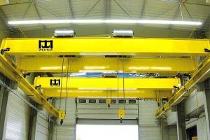 Wholesale light steel structure workshop: Double Girder Overhead Crane with Electric Hoist