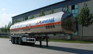 Wholesale fuel tanker: Aluminum Oil Tank Trailer