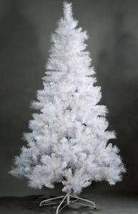 Wholesale pine: 180cm Pine Needle and PVC Mixed White Christmas Tree