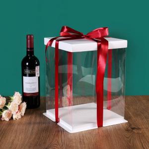 Wholesale Cake Boxes: Transparent Square Cake Box