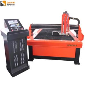 Wholesale cnc plasma cutting machine: Honzhan HZ-P1530F Plasma and Flame CNC Cutting Machine for Metal Carbon Steel Cutting