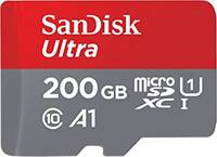 MicroSD 200GB Micro SD 100MB/S (SDSQUAR-200G-GN6MA 200GB)