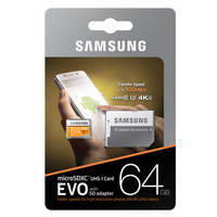 64GB EVO UHS-I MicroSDXC Memory Card (MB-MP64GA)