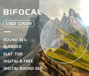 Wholesale lens adapter: Bifocal 1.50 CR-39 Clear UC/HMC