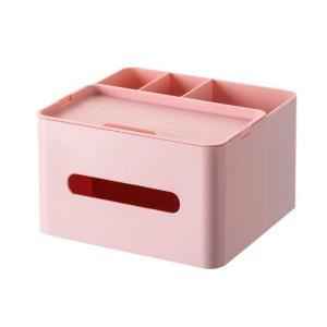 Wholesale tissue boxes: HornTide 5-IN-1 Tissue Box Multifunction Countertop Organizer