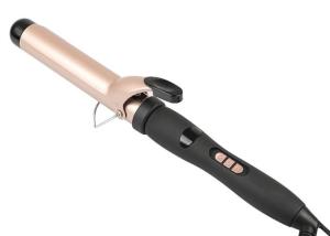 Wholesale curling iron: LCD Digital Hot Hair Tool Curler 360 Degree Rotating with Ceramic Coating Barrel